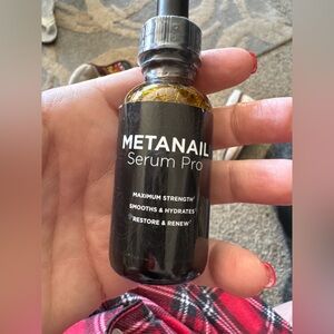 Metanail pro serum, maximum strength, brand, new, and sealed bottle